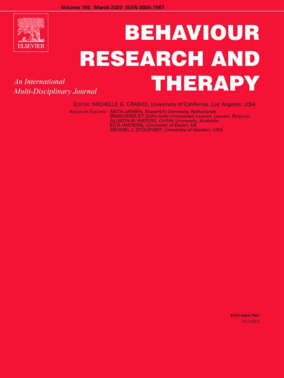 Behaviour Research and Therapy